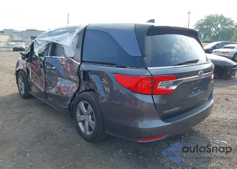 2018 Honda Odyssey Ex из США, поврежденный, VIN 5FNRL6H57JB042346